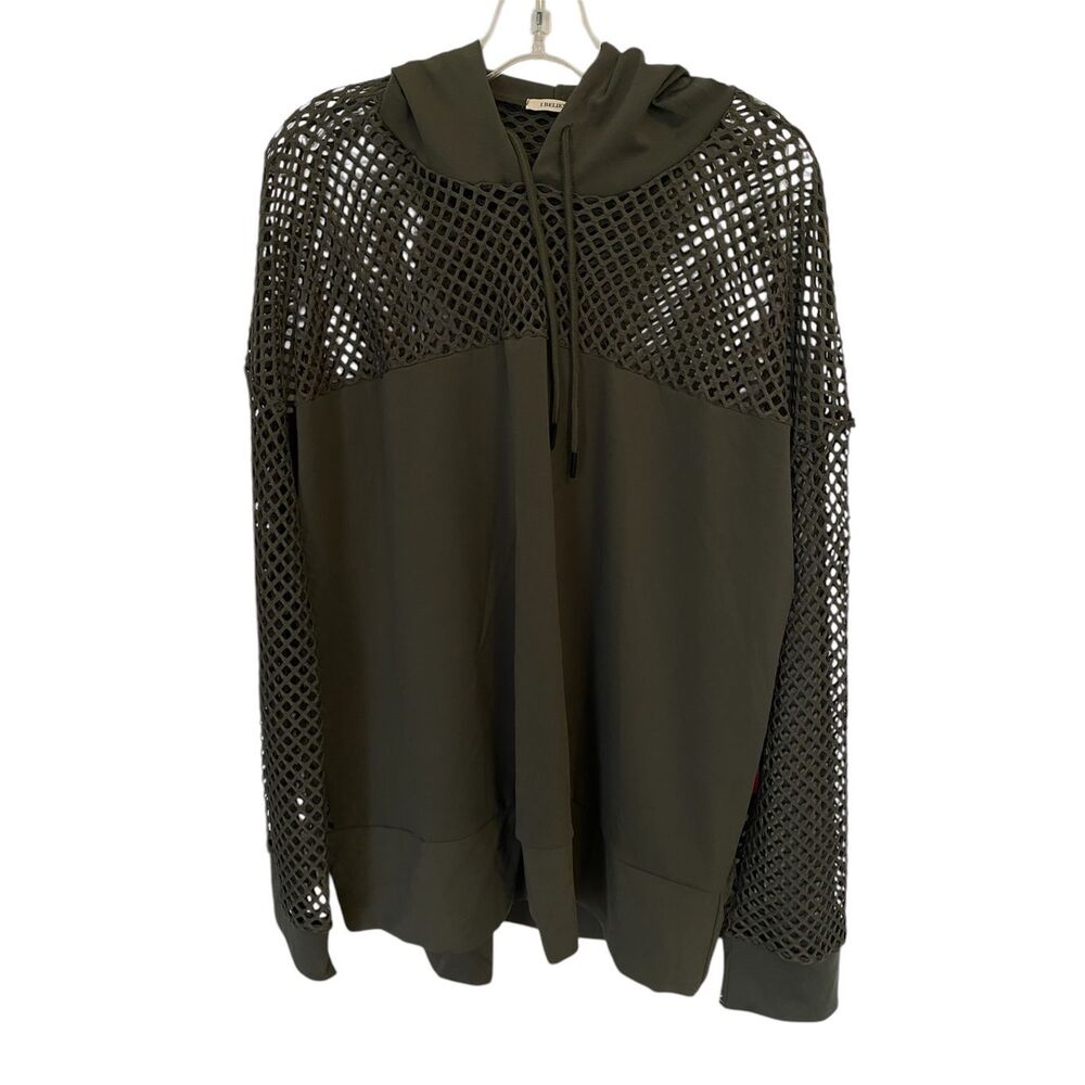 NWT I Believe Hoodie Olive Green Plus Size 3Xl